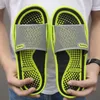 7 styles Slippers men shoes beach shoes breathable word drag summer massage bottom outdoor sports and leisure non-slip sandals and slippers