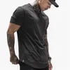 2020 New Cotton T Breathable T-shirt Homme Shirt Men Fiess Summer Fashion Gyms Tight Tops