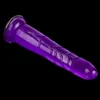 Erotic Soft Jelly Dildo Realistico Anal Dick Bullet Vibratore Strapon Pene grande Ventosa Prodotti per adulti Giocattoli sessuali per donna C8496146