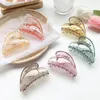 Sweet Heart Korean Stlye Women Girls Hair Claws Hair Clips Hair Accessories Fashion Women Big Size Transparent Headwear Ornament