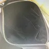 TRIO مصمم حقيبة ساعي معكوسة قماش رجالي Crossbody 3 قطع مجموعات موضة Koerierstas رجل حقائب كتف محفظة محفظة مخلب Homme Sac de messager قطعة