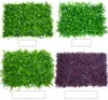 40x60cm Faux Greenery Artificial Green Plant Lawns Carpet for Home Garden Wall Landscaping Greenerys Plastic Lawn Door Shop Backdrop Image Grass
