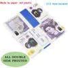 Play Paper Printed Money Toys UK Pounds GBP British 50 Commemorative Prop Money Toy for Kids Christmas Gifts eller Video Film243e