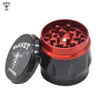 Hornet Drum Style Metal Herb Grinder met stuifmeelvanger 43mm 4 stuks Mini Metal Tabak Kruid Grinder Razor-Sharp Teeth Spice Miller