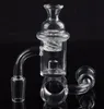 45 90 degrés noyau réacteur Quartz Banger marteau clou Cyclone filature Carb Cap 10mm 14mm 18mm Quartz Banger pour conduites d'eau en verre