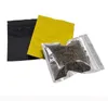 Nuevas bolsas de almacenamiento de alimentos de aluminio de 10x15 cm 100 PCS Bagas de almacenamiento de alimentos resellables delanteras