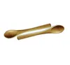 13cm Wooden Spoon Jam Coffee Baby Honey Bamboo Spoon Mini Kitchen Stir Seasoning Tool 100pcs Epacket Free