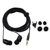 Fone de ouvido de fone de ouvido com fio fone de ouvido Super Bass estéreo hifi headset fones de ouvido 3.5mm 3m cabo extra longo earbud sem microfone