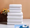 Asciugamano bianco Asciugamani da hotel Asciugamano morbido Tessuto in microfibra Viso Pulizia della casa Bagno Mano Capelli Bagno Spiaggia