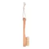 Natural Boar Bristles SPA Facial Brush Face Brushes with Wood Handle Remove Black Dots Rub Face Nail Brush