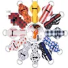 Party Favor Neopren Keychain Sports Printed Chapstick Holder Leopard Schlüsselanhänger Wrap Lippenstifthalter Lippenabdeckung Geschenk 61 Designs YW1710-ZWL