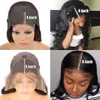 13X4 Glueless Straight Lace Front Human Hair Wigs Straight Wig Remy 180 Density Wig Brazilian5345910