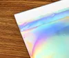 50pcs Laser Self Sealing Plastic Envelopes Mailing Storage Bags Holographic Gift Jewelry Poly Adhesive Courier Packaging Bags314E