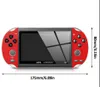 X7 비디오 게임 플레이어 어린이 무료 DHL에 대한 GBA 핸드 헬드 게임 콘솔 레트로 게임 LCD 디스플레이 게임 플레이어 4.3 인치
