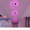 Modern LED Ceiling Lights 3W RGB Wall Sconce for Art Gallery Decoration Front Balcony Lamp Porch Light Corridors Lighting Fixture