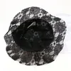 2020 New Fashion Summer Sun Caps Black White Lace Floral Bucket hats For Women Gorras Factory Price Wholesale