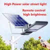20W 30W LEDs Solar Straßenlaterne im Freien wasserdicht IP65 Fernbedienung LED-Leuchten Garten Hof Straßenlaterne