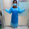 CPE Protective Clothing Disposable Isolation Gowns Clothing Suits Anti Dust Outdoor Protective Clothing Disposable Raincoats RRA3330