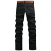 Tall Man 120cm Extra Long Jeans Mens Plus Size 28-44 Black Stretch Twill Pants Classic Trousers Casual Pantsljvb