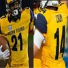 Custom College Kent State Golden Flashes Football Mens Youth Stitched Jerseys 6 Matt Bahr 7 Jamal Parker Woody Barrett III Marquez Glover6675356