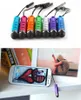 Mini Capacitieve Touchscreen Plastic Stylus Pen Pennen 11 Kleuren Voor Mobiele Telefoon Tablet Pc2639291