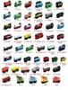 Diecast Model Cars Styles Friends Original Friends de madeira Pequenos trens de desenho animado Toys Woodens Trainss Car