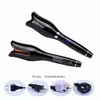 Roseshapaped wielofunkcyjny LCD Curling Iron Professional Hair Curler Stylowe Narzędzia do stylistyki Curlers Wand Wand Curl Automatic Curly Air5142853