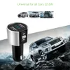 Bluetooth FM-передатчик радиодаптер Aux беспроводной аудиоплеер Car Kit Hands FM Modulator Mp3-плеер Dual USB-зарядные устройства 2298