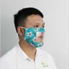 Maskers Liptaalmasker Transparant venster Zichtbare mondafdekking Doofstomme masker Wasbare gezichtsmaskers Outdoor katoenen beschermend masker LSK439