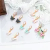 10pcsset chute butterfly earrings for women street style drop earrings韓国のファッションダングルイヤリングジュエリーギフトoorbellen8156692