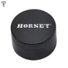 HORNET Mini estilo aleación de Zinc tabaco hierba molinillo 40MM 3 piezas Metal duro fumar hierba molinillos accesorios para pipas de humo