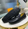 Tout nouveau T0d hommes conduite mocassins en cuir véritable Gommino marche mariage affaires robe en caoutchouc bas chaussures taille 38-46