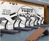 Niestandardowe tapety na ściany 3D Murale siłowni Tapeta Retro Cegła Ściana Sporty Gym Klubowy Pokój Żywy Obraz Wall Background Papiery ścienne