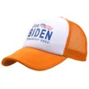 Joe Biden 2020 Trucker Caps President Sports Baseball Cap dla dorosłych Mężczyźni Kobiety Letni Sun Visor
