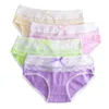 Dzieciowe cukierki Kolory Soft Cotton Young Girl Briefs for Teenage Metties Girl