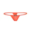 6pcs МУЖНОЕ МУЖСКОЕ ОТДЫХНЫЕ Тонги G Строки низкий рост T-Back Thongs Гей-сексуальное нижнее белье Сисси трусики видят через бикини Unisex297V