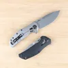 Green thorn 0308 folding knife D2 blade G10 + TC4 Titanium 3D handle camping outdoor fruit knife practical folding knife EDC tool