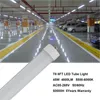 Luzes de tubo LED 8FT 6500K 45W Pin único FA8 LED Tubos T8 8 Ft Fixture 8 Feeet LED Fluorescente Lâmpada AC85-265V + Estados Unidos