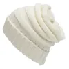 adult Beanie Knit Hat Winter Solid Cap Slouchy Skull Ski Warm Men Woman Beanie Hat LJJK24329751004