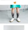 2020 Yeni Çocuklar Çiçek Orta Tüp Çorap Koreli Kız Çiçek Prenses Çorap Moda Çocuk Sonbahar Casual Diz Çorap S292