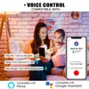 Inteligentne żarówki z pilotem 7W E27 800 lm Żarówka LED zmieniająca kolor WiFi Bluetooth 5.0 Ciepły do zimnego białego Możliwość przyciemniania Oświetlenie domu RGB Praca z Alexa