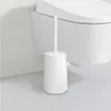 Qualitell Brosse de nettoyage de toilette portable Brosse de nettoyage de toilette avec porte-couvercle Rangement de salle de bain de Xiaomi Youpin