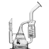 Exclusivo BIO Beaker Bong Handmade Hookah Thickness Vapor Water Pipe Fliter Perc Hookah Sprial Recycler Dab Rig Glass Bongs