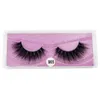 10 Style M -serie wimpers Natuurlijke lange 3D mink lashes handgemaakte valse wimpers volledige strip wimpers make -up valse wimpers 70 paren dhl