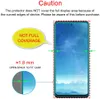 För Samsung A51 A71 5G Anti Scratch Bubble-Full Full täckningsskärm Protector Tempered Glass Retail Package
