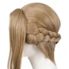 Ombre brown Synthetic wigs micro Ground-bound boy Hanako-kun cute wig colored Synthetic braiding wig same with picture curly cosplay wigs