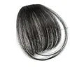 Dilys clip dans les cheveux frange accessoires de postiche synthétique faux frange morceau de cheveux clip dans les extensions de cheveux