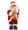 5 Styles Electric Santa Claus Toy Christmas Electric Dancing Music Santa Claus Xmas Doll for Kids Party Christmas Decorations GGA3561-1