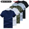 högkvalitativ v neck t-shirts