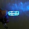 Porte-clés lumineux à lumière LED colorée, en verre coupé, porte-clés de voiture, pour VW Ford BMW2208783